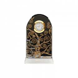 Zegar na biurko Drzewo Życia 11 cm - Gustav Klimt