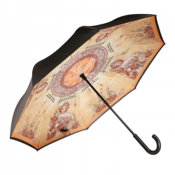 Suprella - parasol odwrotnie składany Wiosna - Alphonse Mucha