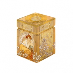 Pudełko 11 cm Topaz Alfons Mucha