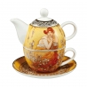 Zestaw Tea For One 15 cm 0,35 l Topaz - Alfons Mucha Goebel 67013591