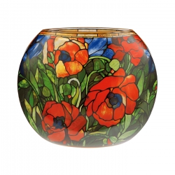 Wazon Oriental Poppy 22 cm - Louis Comfort Tiffany