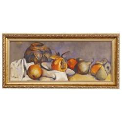 Obraz 57 x 27 cm - Still Life with Pears - Paul Cézanne