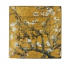 Talerz kwadratowy 16 x 16 cm - Drzewo Migdałowe Złote - Vincent van Gogh Goebel 66516711