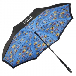 Suprella - parasol odwrotnie składany Always Happy - Emoji by BRITTO