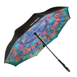 Suprella - parasol odwrotnie składany Up Down And Flying Around - James Rizzi