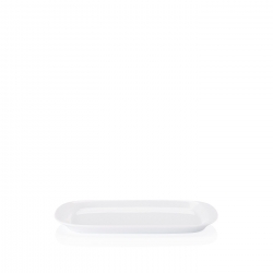 Taca na cukiernicę i mlecznik 22,5 x 12,5 cm - Form 1382 White