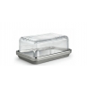 Maselniczka stalowa ze szklaną pokrywką - Alessi