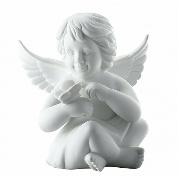 Figurka Anioł z motylem, duży 14 cm 69056-000102-90525