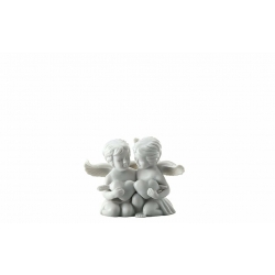Figurka - Para aniołów z sercem, mała 6 cm