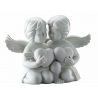 Figurka - Para aniołów z sercem, duża 14 cm 69056-000102-90526