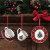 Zestaw 3 ozdób świątecznych w kształcie naczyń - Toy's Delight Decoration VILLEROY & BOCH 1486596665