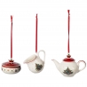 Zestaw 3 ozdób świątecznych w kształcie naczyń do kawy - Toy's Delight Decoration VILLEROY & BOCH 1486596668