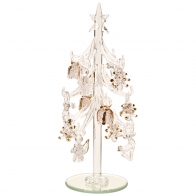 Choinka z ozdobami 8 cm- Winter Collage Accessoires