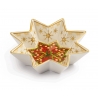 Talerz świąteczny w kształcie gwiazdy 32 cm - Natale Con I Fiocchi - Palais Royal