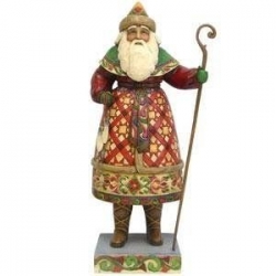 Figurka Mikołaj z łyżwamim 26cm Jim Shore