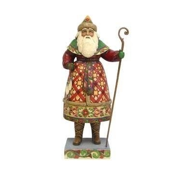 Figurka Mikołaj z łyżwamim 26cm Jim Shore