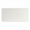 Prostokątny półmisek biały, 35 x 18 x 1 cm - Manufacture Rock Blanc