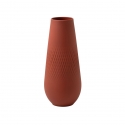Wysoki wazon Carré 26 cm - Collier terre