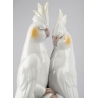 Figurka papugi Nimfy w miłosnej pozie 27 cm - Lladro
