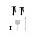 Mixology zestaw barmański Lunar Eclipse srebrny - Alessi