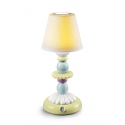 Lampa stołowa Lotus Firefly zielono-niebieska 28 cm - Lladro