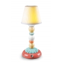 Lampa stołowa Palm Firefly jasnoniebieski 30 cm - Lladro