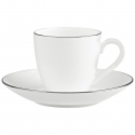 Filiżanka do espresso ze spodkiem - Anmut Platinum