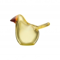 Figurka ptak Flycatcher cytryna - miedź - Birds by Toikka