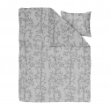 Pościel 150 x 210 cm szara - Taika