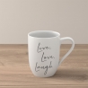 Kubek „Live Love Laugh” 340 ml - Statement