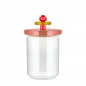 Szklany słoik różowy 1 l - Alessi