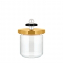 Szklany słoik żółty 0,75 l - Alessi