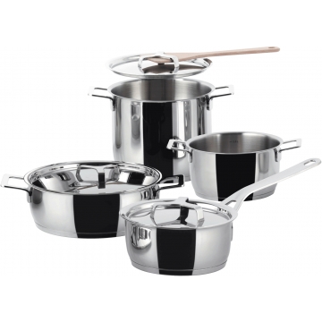Zestaw naczyń Pots&Pans, 7 elementów - Jasper Morrison