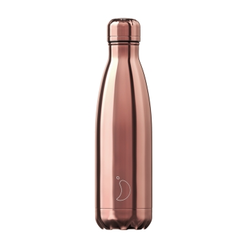 Butelka termiczna Chrome 500 ml Rose Gold - Chilly's Bottles