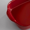Prostokątne naczynie do zapiekania 42,5 × 28 cm czerwone - Emile Henry