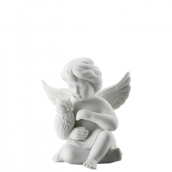 Figurka Anioł z sową, średni 10 cm