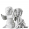 Figurka Para Aniołów z wiankiem, duża 12 cm Rosenthal 69056-000102-90529