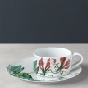 Filiżanka do herbaty 230 ml ze spodkiem biała - Avarua Villeroy & Boch 1046551260