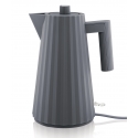 Czajnik elektryczny Plissé szary 1,7 l - Michele De Lucchi
