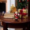 Mikołaj w fotelu 15 cm - Christmas Toys