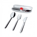 Podróżny zestaw sztućców FOOD A PORTER - Alessi