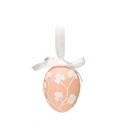 Jajko na zawieszce pomarańczowe 6,5 cm - Easter Garden - Palais Royal