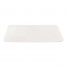 Prostokątny talerz biały, 28 x 17 x 1 cm - Manufacture Rock Blanc