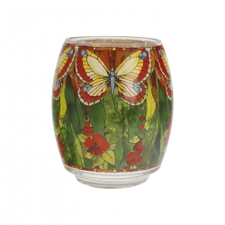 Świecznik - tealight Motyle 13 cm - Louis Comfort Tiffany