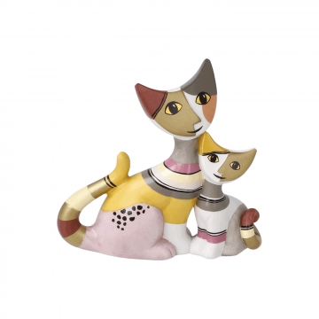Figurka koty Laura i Fabio 8 cm - Rosina Wachtmeister Goebel 31326020