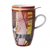Kubek do herbaty z pokrywką i sitem Sottosopra 450 ml - Rosina Wachtmeister Goebel 66861081