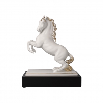 Figurka Koń Magnifique złoty 31 cm - Studio 8 Goebel 30800061