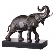 Figurka Słoń - Elephant platynowy 43 cm - Studio 8 Goebel 30800131