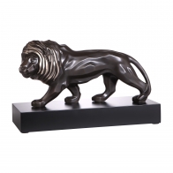 Figurka Lew - Lion platynowa 27 cm - Studio 8 Goebel 30800151