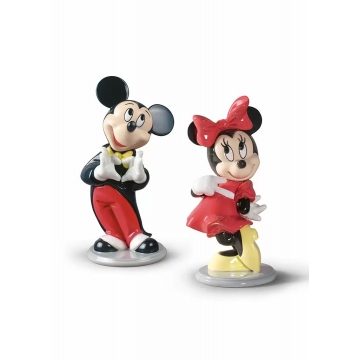 Figurki Mickey i Minnie - Lladró
